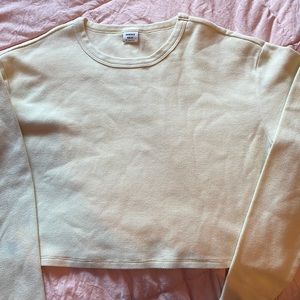 Aritzia - Sunday best waffle shirt